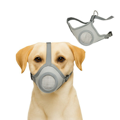 Soft Breathable Mesh Dog Muzzle for Grooming & Vet Visits