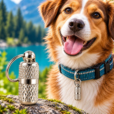 Dog ID Contact Capsule for Collars, 3-Pack