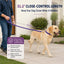 Heavy-Duty Braided Dog Leash with Chain-Control Collar