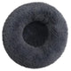 Leila Calming Plush Donut Dog Bed with Raised Rim for Cats and Dogs