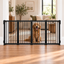 Freestanding Wooden Puppy Gate