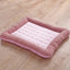 Cooling Pet Bed with Raised Bolster Edge