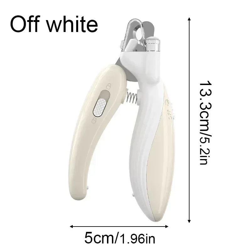 LED Pet Nail Clippers with Safety Lock