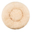 Leila Calming Plush Donut Dog Bed with Raised Rim for Cats and Dogs