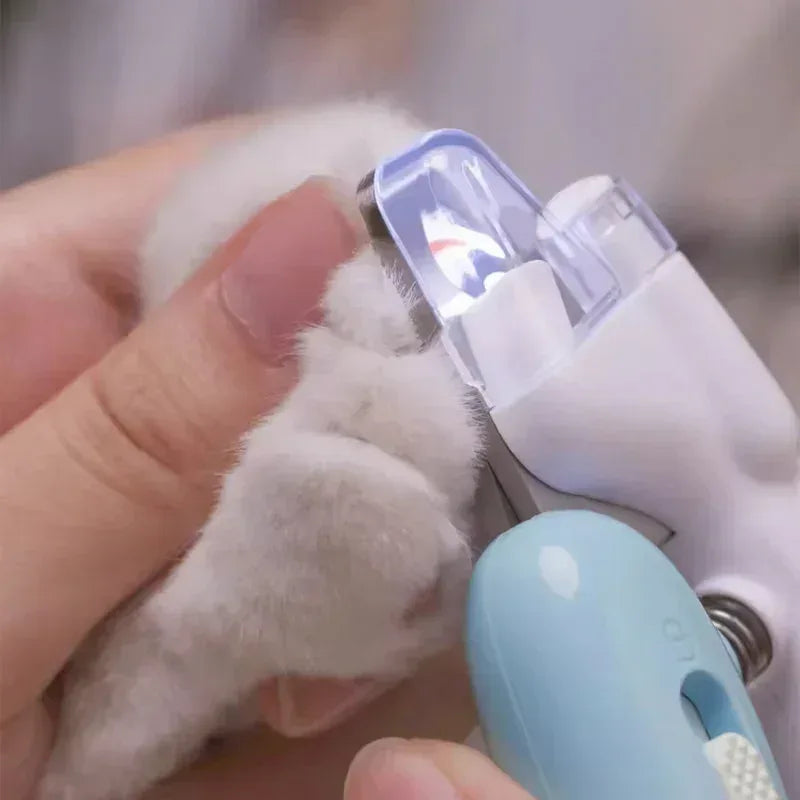 LED Pet Nail Clippers with Safety Lock
