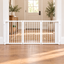 Freestanding Wooden Puppy Gate
