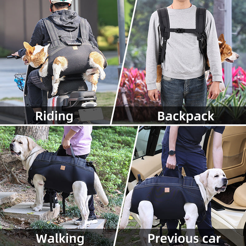 Mobility Support Backpack Harness for Large Dogs