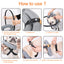 Halo Harness for Dogs with Obstacle Guard Ring