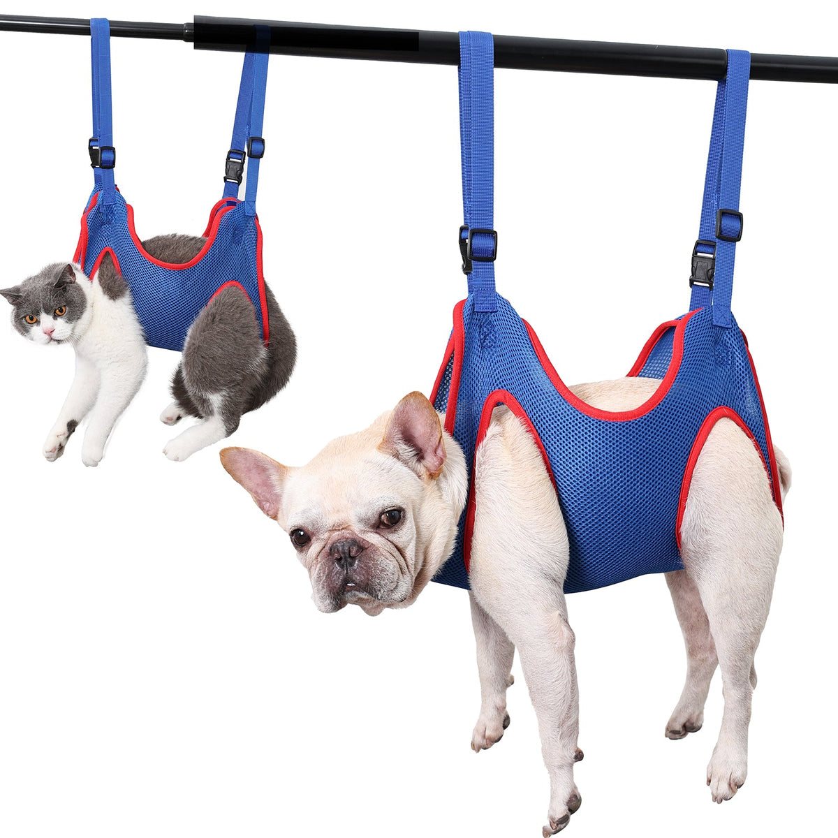 Mesh Pet Grooming Hammock for Cats & Small Dogs