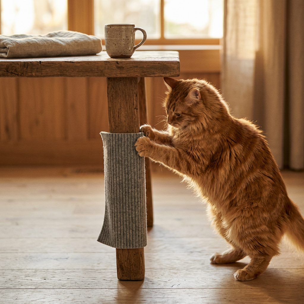 Self-Adhesive Cat Scratch Guard for Sofas and Furniture