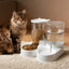 3.2L Compact Gravity Pet Feeder and Water Dispenser Set