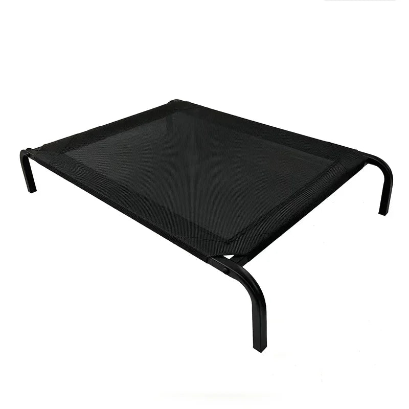 Elevated Breathable Dog Bed with Steel Frame