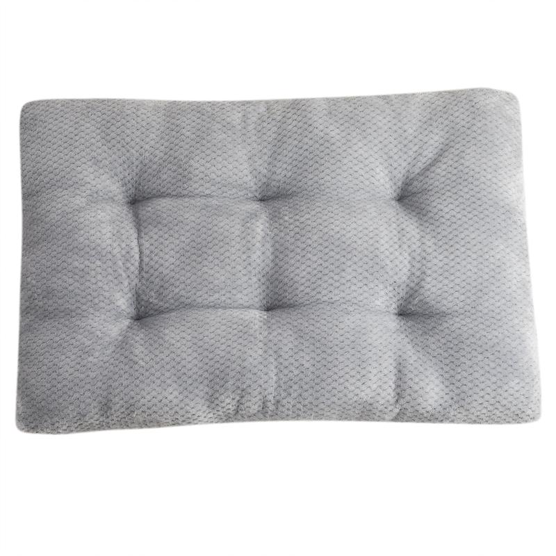Pineapple Plush Pet Mat, Non-Slip Base