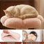 Flower Cat Scratching Post with Plush Bed