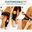 Dog Knee Brace with Collar Support Strap