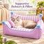 All-Season Pet Sofa Bed with Pillow for Cats and Small Dogs