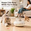 Automatic UFO Cat Toy with Laser, Feather and Catnip