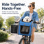 4-in-1 Expandable Bike Pet Carrier Backpack