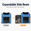4-in-1 Expandable Bike Pet Carrier Backpack