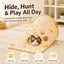 Interactive Cat Crinkle Play Sack for Indoor Cats