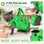 Multi-Use Cat Carrier and Grooming Bag with Paw Access