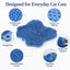 Soft TPR Cat Scratch & Massage Mat for Indoor Cats
