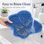 Soft TPR Cat Scratch & Massage Mat for Indoor Cats