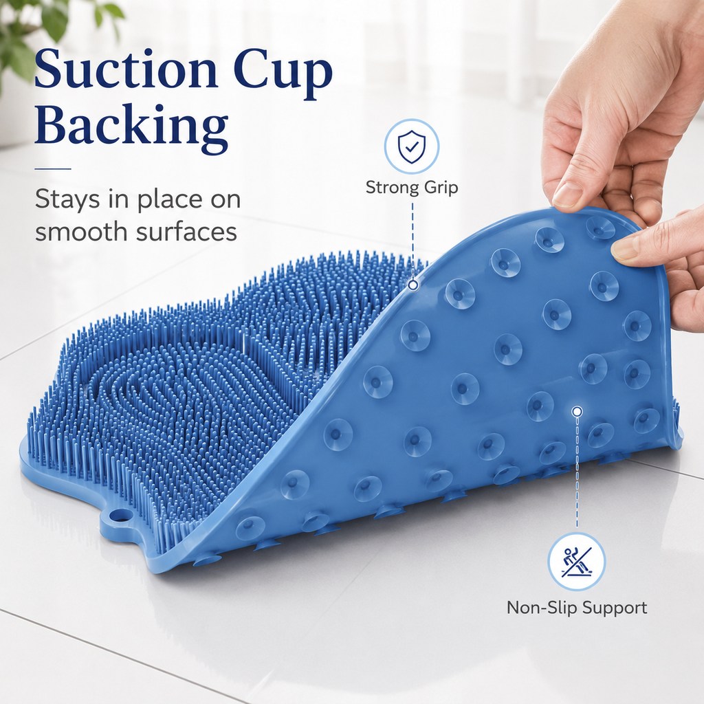 Soft TPR Cat Scratch & Massage Mat for Indoor Cats