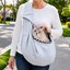 Hands-Free Pet Sling Carrier with Wide Shoulder Strap