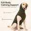 Dog Calming Shirt with Ear Hood for Fireworks & Storms