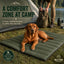 Roll-Up Dog Travel Mat for Camping & Car Trips