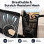 Dog Car Barrier Mesh for Back Seat Road Trips