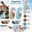 Dog Cooling Vest for Summer Walks - Wet-to-Cool Jacket