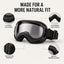 Photochromic Dog Goggles for Hiking and Car Rides