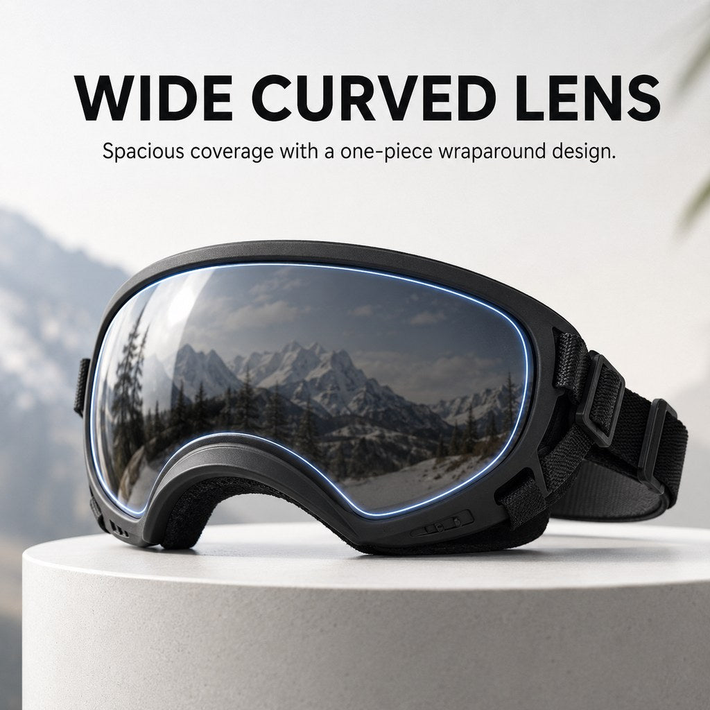 Photochromic Dog Goggles for Hiking and Car Rides