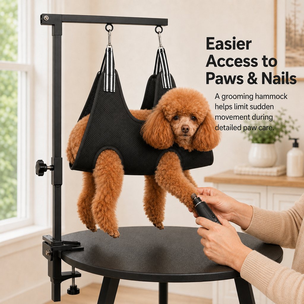 Adjustable Dog Grooming Arm Kit for At-Home Grooming