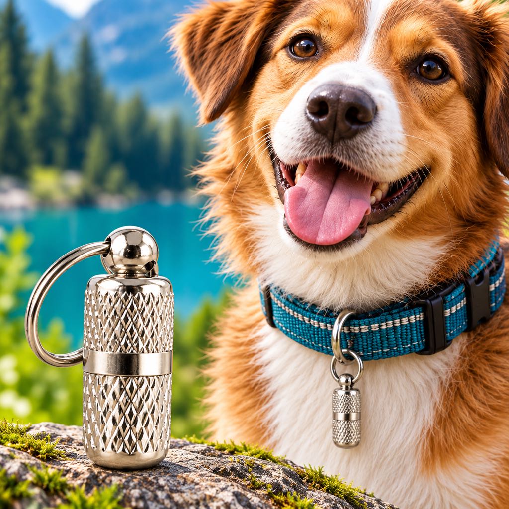 Dog ID Contact Capsule for Collars, 3-Pack