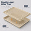 Modular Double-Layer Cat Litter Mat for Litter Boxes