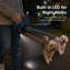 Dual Dog Leash, 360° Tangle-Free Retractable with LED