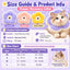 Soft Flower Recovery Collar for Cats & Small Dogs