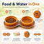 2-in-1 Collapsible Pet Travel Bowl for Walks and Road Trips