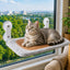 Foldable Cat Window Hammock with Suction Cup Mount