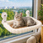 Foldable Cat Window Hammock with Suction Cup Mount