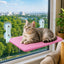Foldable Cat Window Hammock with Suction Cup Mount