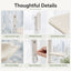 Foldable Cat Window Hammock with Suction Cup Mount