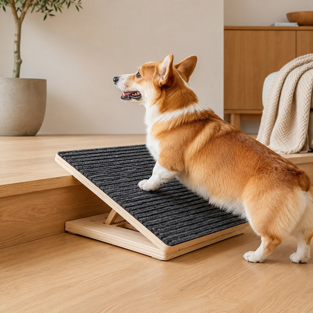 Foldable Wooden Dog Stairs for Small Dogs