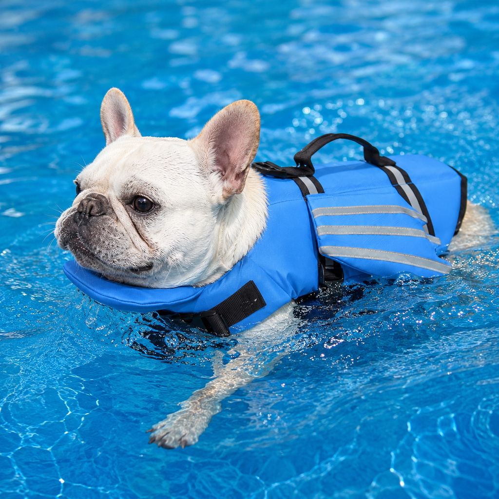 FloatGuard Dog Life Jacket with Chin Float
