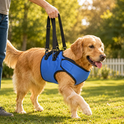 Front Leg Support Harness with Lift Handles for Dogs