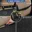 Front Seat Pet Car Seat Cover with Seat Belt Tether