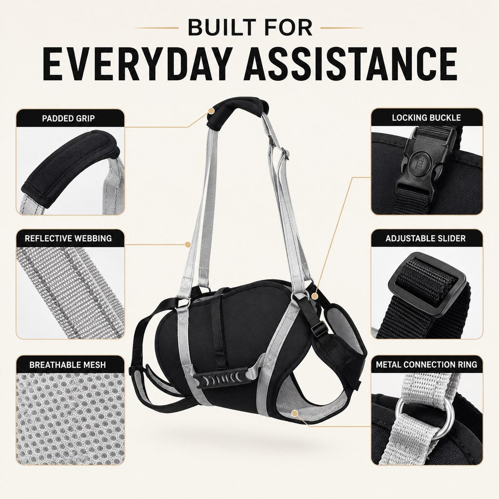 Full-Body Lift Harness for Large Senior Dogs
